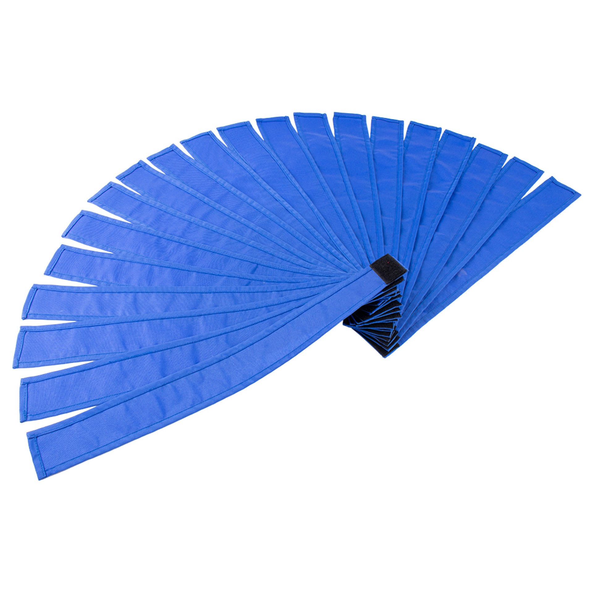 SET COLA DE ZORRO (SET 10 UNIDADES) - AZUL