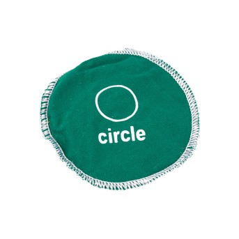 SET OF 4 BAGS WITH GEOMETRIC SHAPES IN ENGLISH