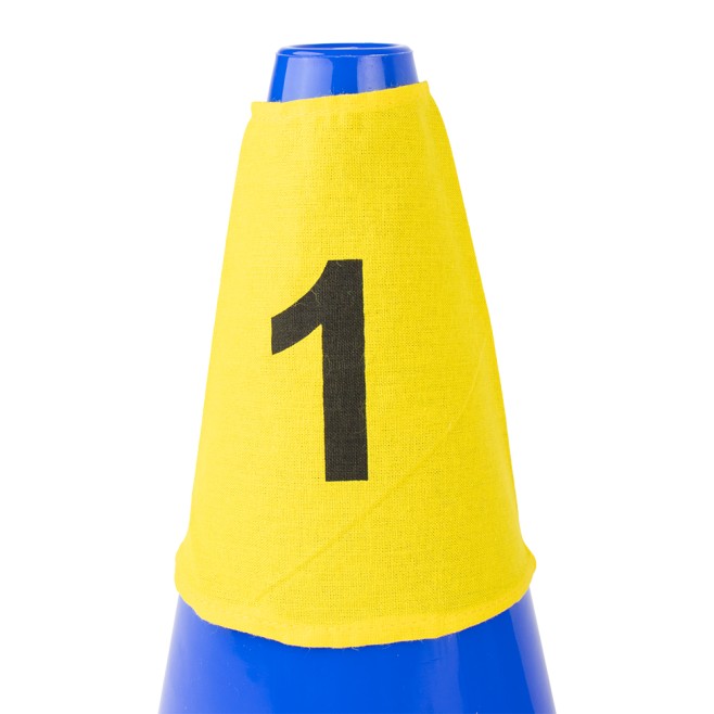 SET DE 10 TAPAS NUMERADAS PARA CONOS (0-10)