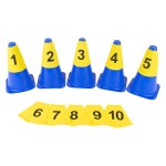 CONJUNTO DE 10 CAPAS NUMERADAS PARA CONES (0-10)