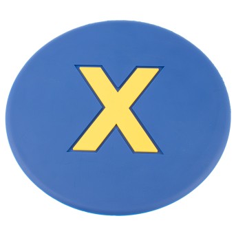 SET OF 5 RUBBER COASTERS WITH MATHEMATICAL SYMBOLS