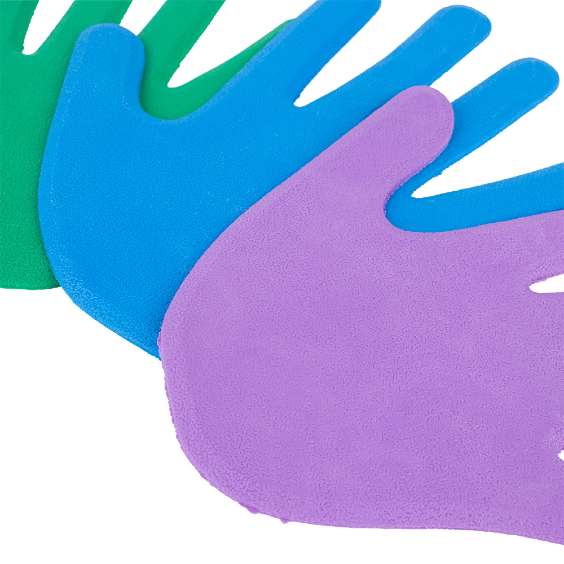 SET DE 6 PARES DE MANOS DE GOMA