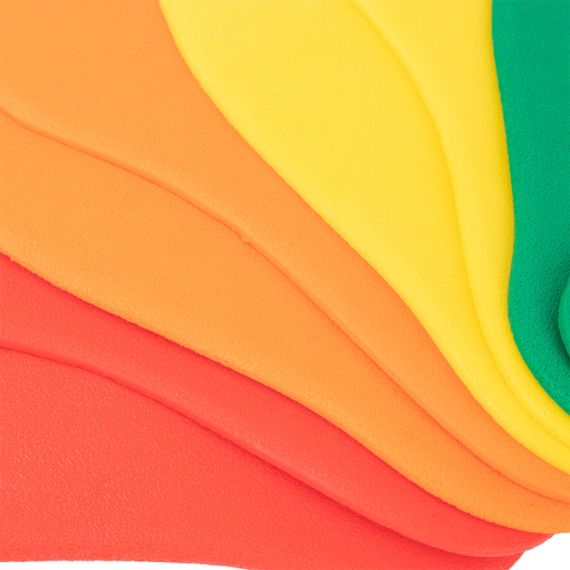 SET DE 6 PARES DE PIES DE GOMA