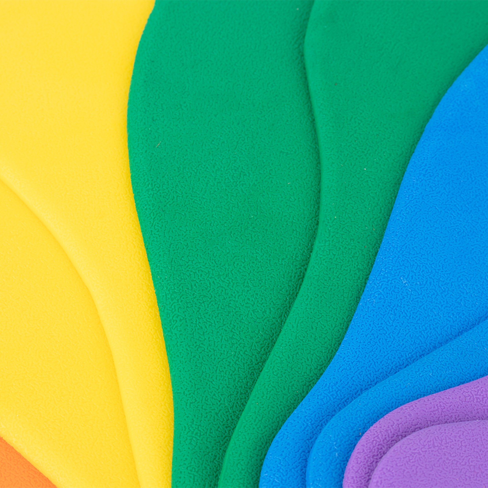 SET DE 6 PARES DE PIES DE GOMA