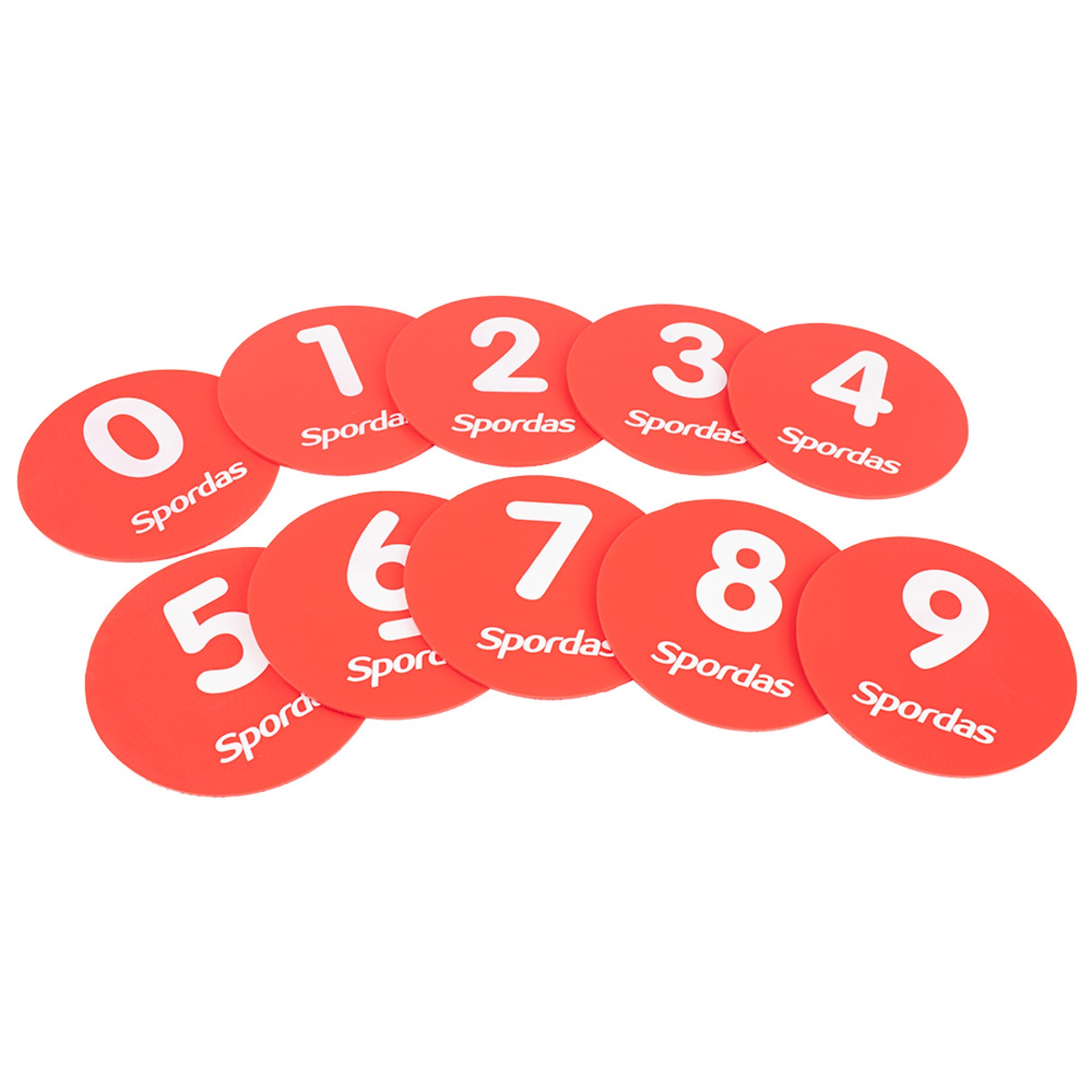 JUEGO DE 10 MARCADORES NUMERADOS (0-9)