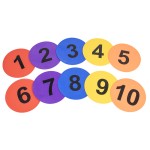 CONJUNTO DE 10 MARCADORES NUMERADOS (1-10)
