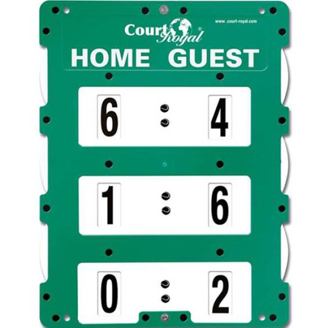 MARCADOR DE PONTOS COURT ROYAL HEAVY GREEN