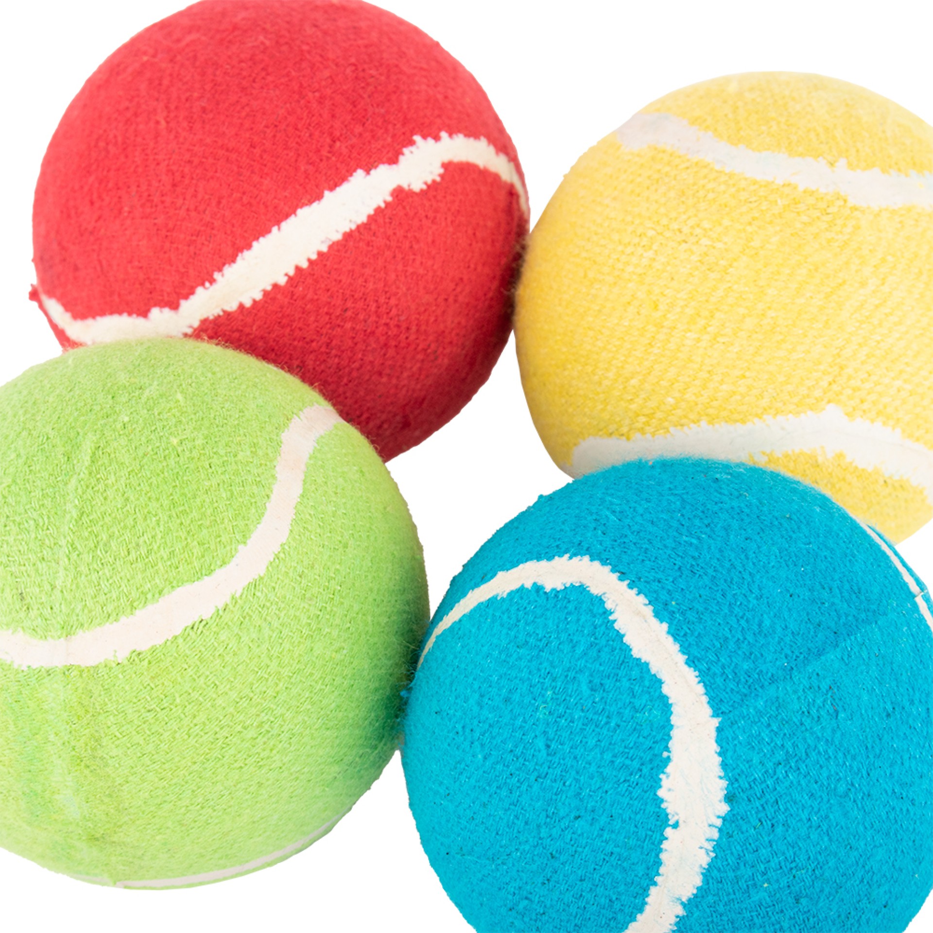 SET DE 12 PELOTAS DE TENIS PARA JUEGOS DE MANIPULACIÓN