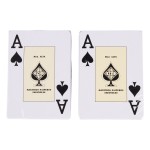 CONJ. 2 BARALHOS CARTAS CANASTA