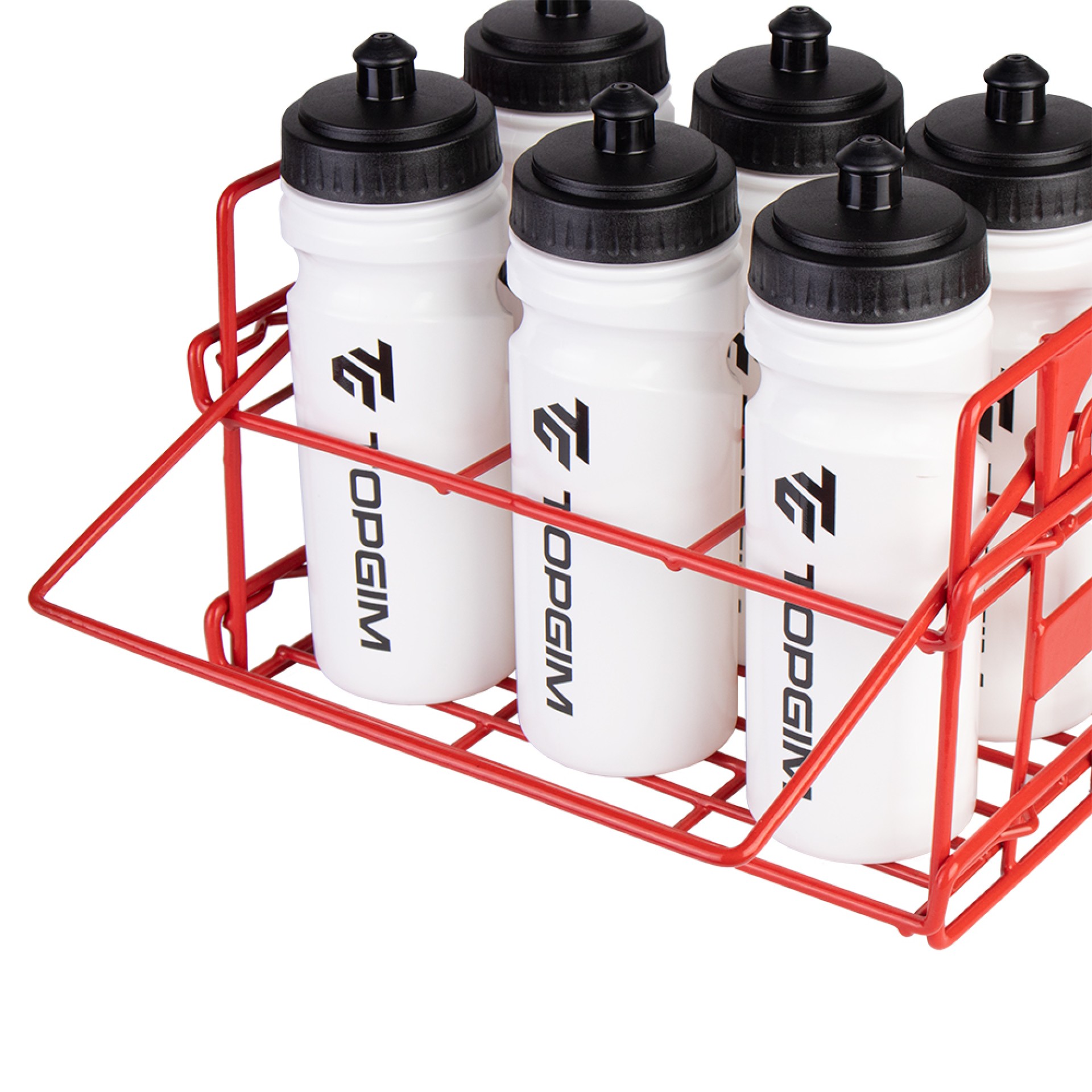 CESTA 6 BOTELLAS DE AGUA XSPORTS METALIZADA (sin botellas)