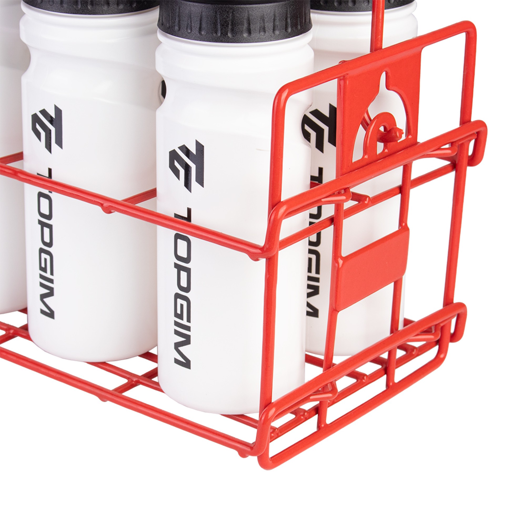 CESTA 6 BOTELLAS DE AGUA XSPORTS METALIZADA (sin botellas)