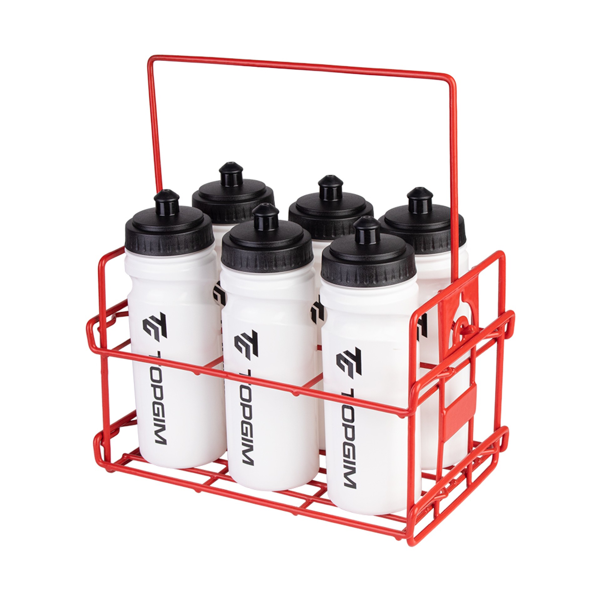 CESTA 6 BOTELLAS DE AGUA XSPORTS METALIZADA (sin botellas)