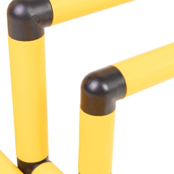 SET DE 6 BARRERAS DE PVC DE 10, 20, 30, 40, 50 y 60cm