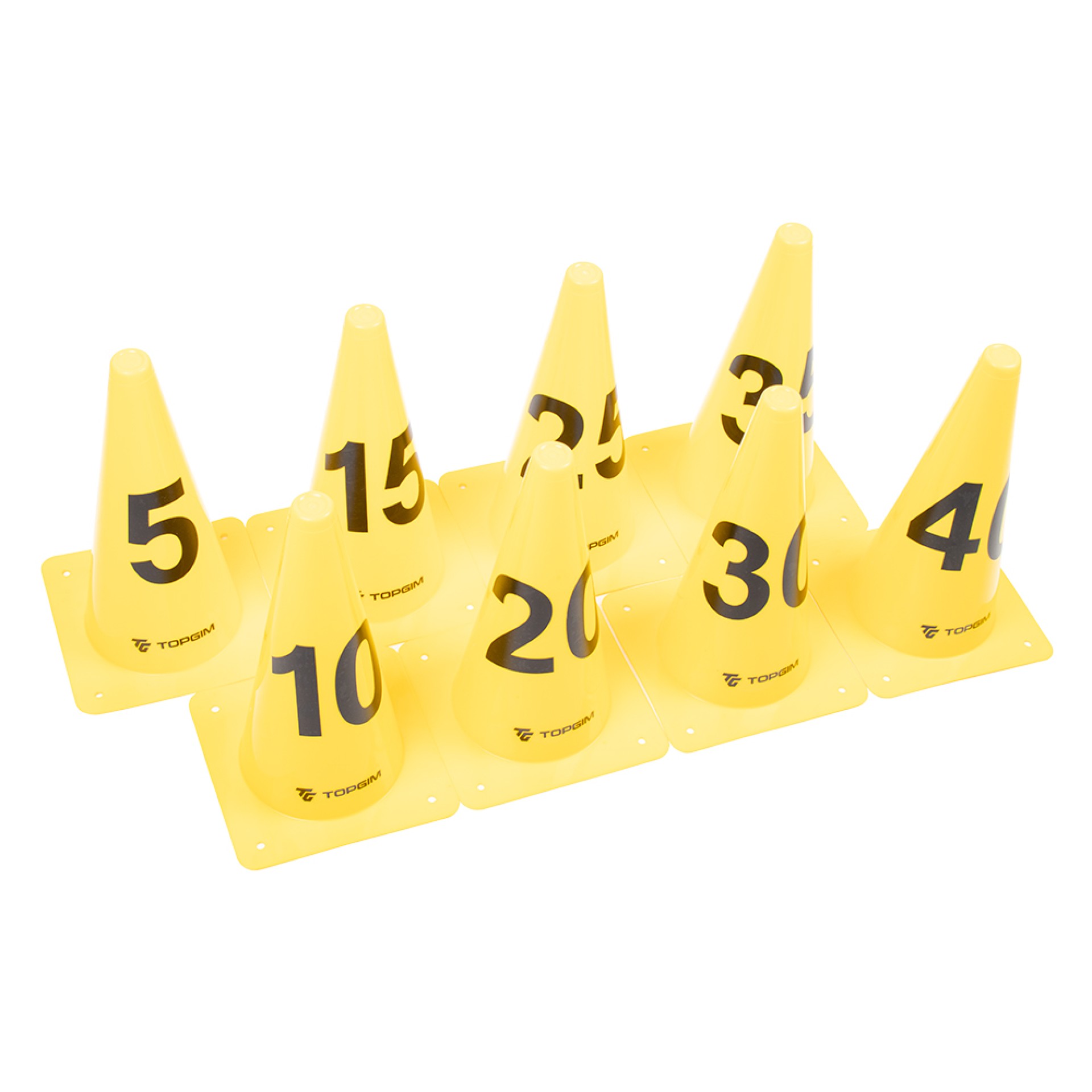 SET 8 CONOS NUMERADOS