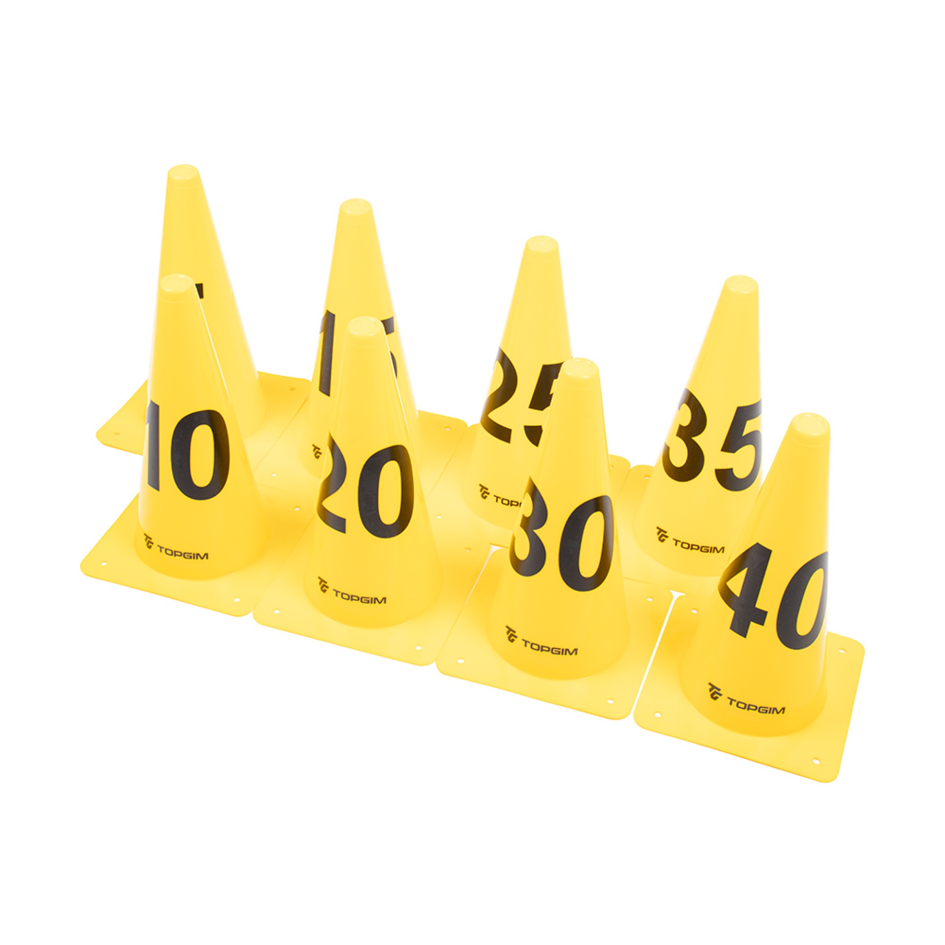 SET 8 CONOS NUMERADOS