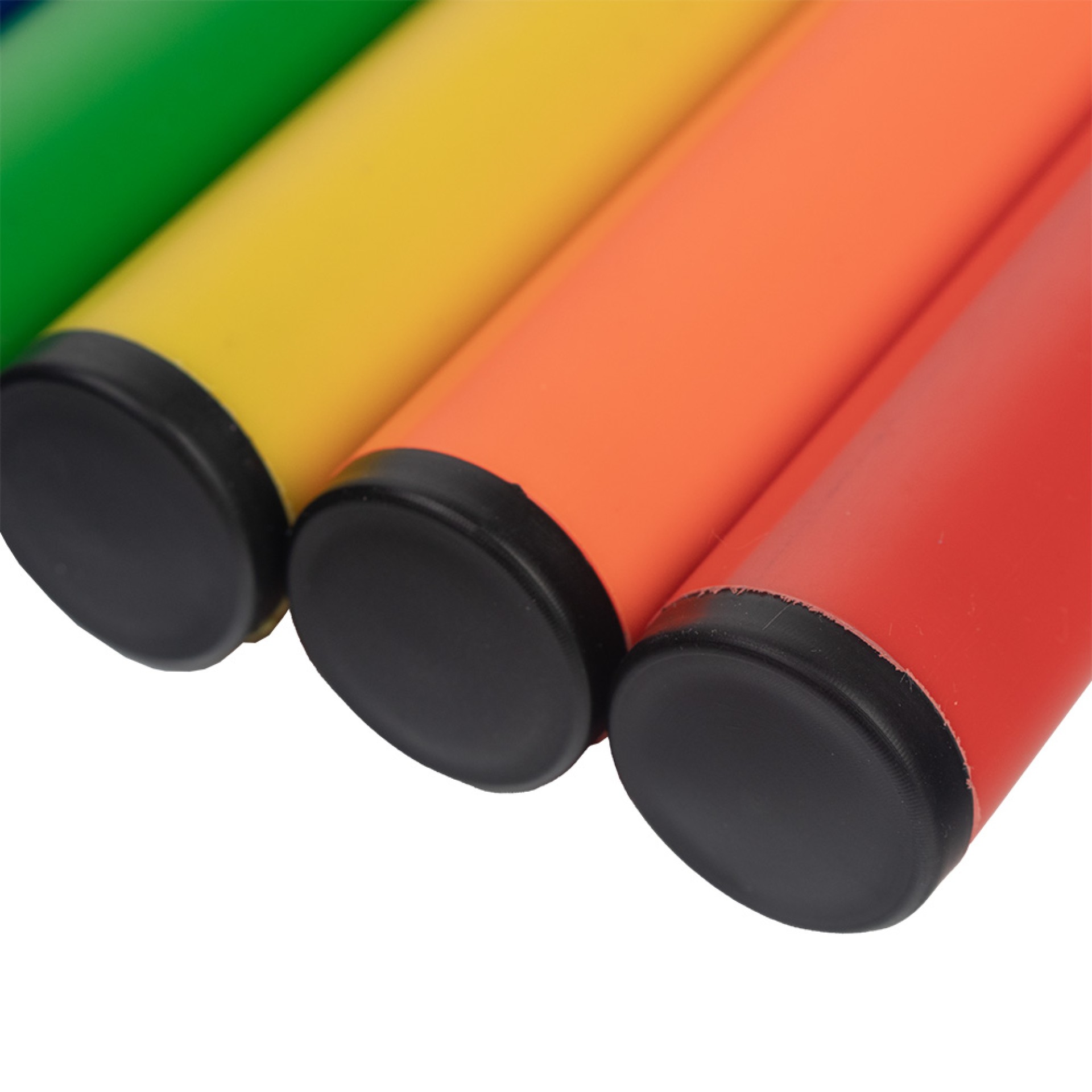 TOPGIM PVC GYM STICK 25cm - JUEGO 6 PIEZAS