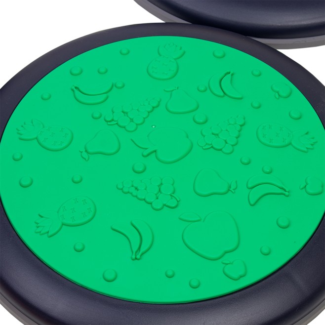 SET OF CIRCLE-SHAPED TOUCH DISCS