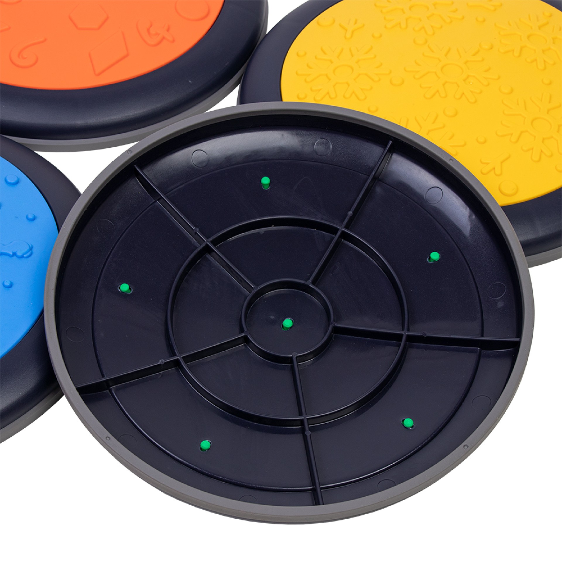 JUEGO DE DISCOS TÁCTILES CIRCULARES