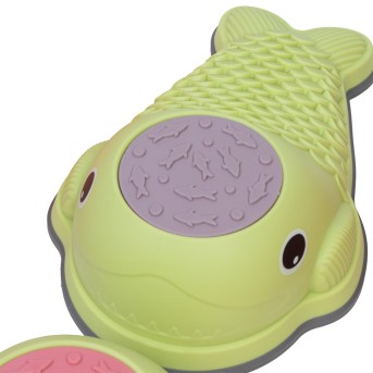 JUEGO DE DISCOS TÁCTILES CON FORMA DE PEZ JUEGO DE DISCOS TÁCTILES CON FORMA DE PEZ