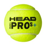 BOLA PADEL HEAD PADEL PRO S+ (3 unidades)