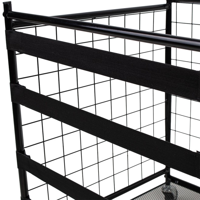 TROLLEY FOR STORING AND TRANSPORTING BASIC EQUIPMENT