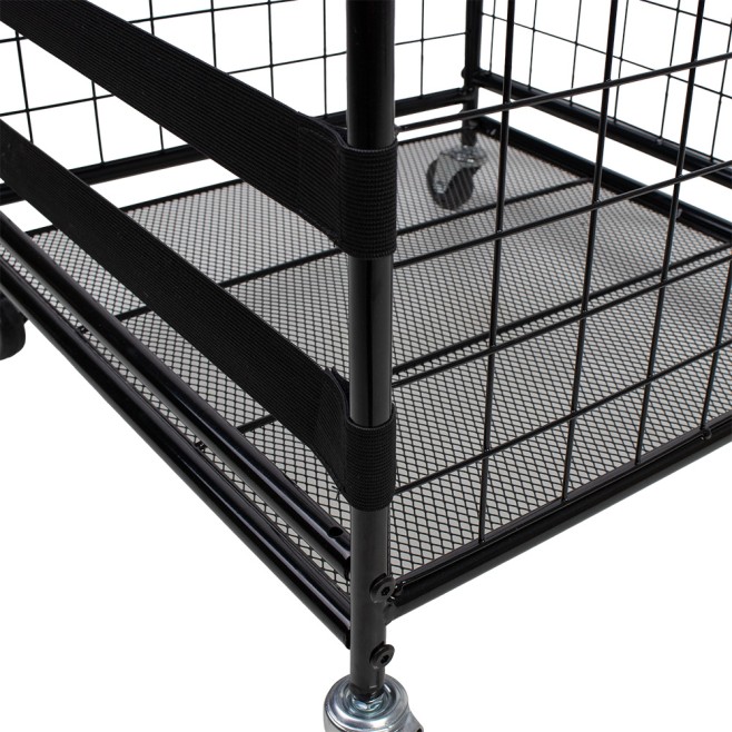 TROLLEY FOR STORING AND TRANSPORTING BASIC EQUIPMENT