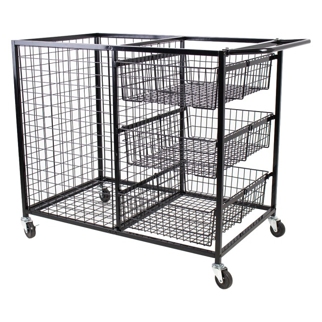 TROLLEY FOR STORING AND TRANSPORTING PREMIUM EQUIPMENT