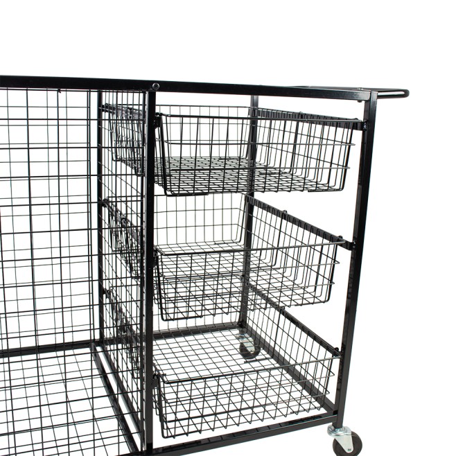 TROLLEY FOR STORING AND TRANSPORTING PREMIUM EQUIPMENT