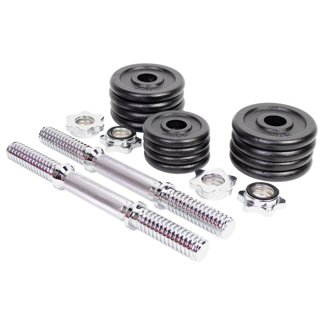 CONJUNTO DE HALTERES (14KG)
