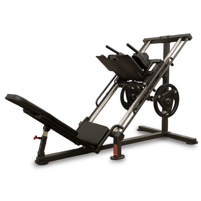 MQUINA MUSCULAO BH FITNESS HACK SQUAT/LEG PRESS