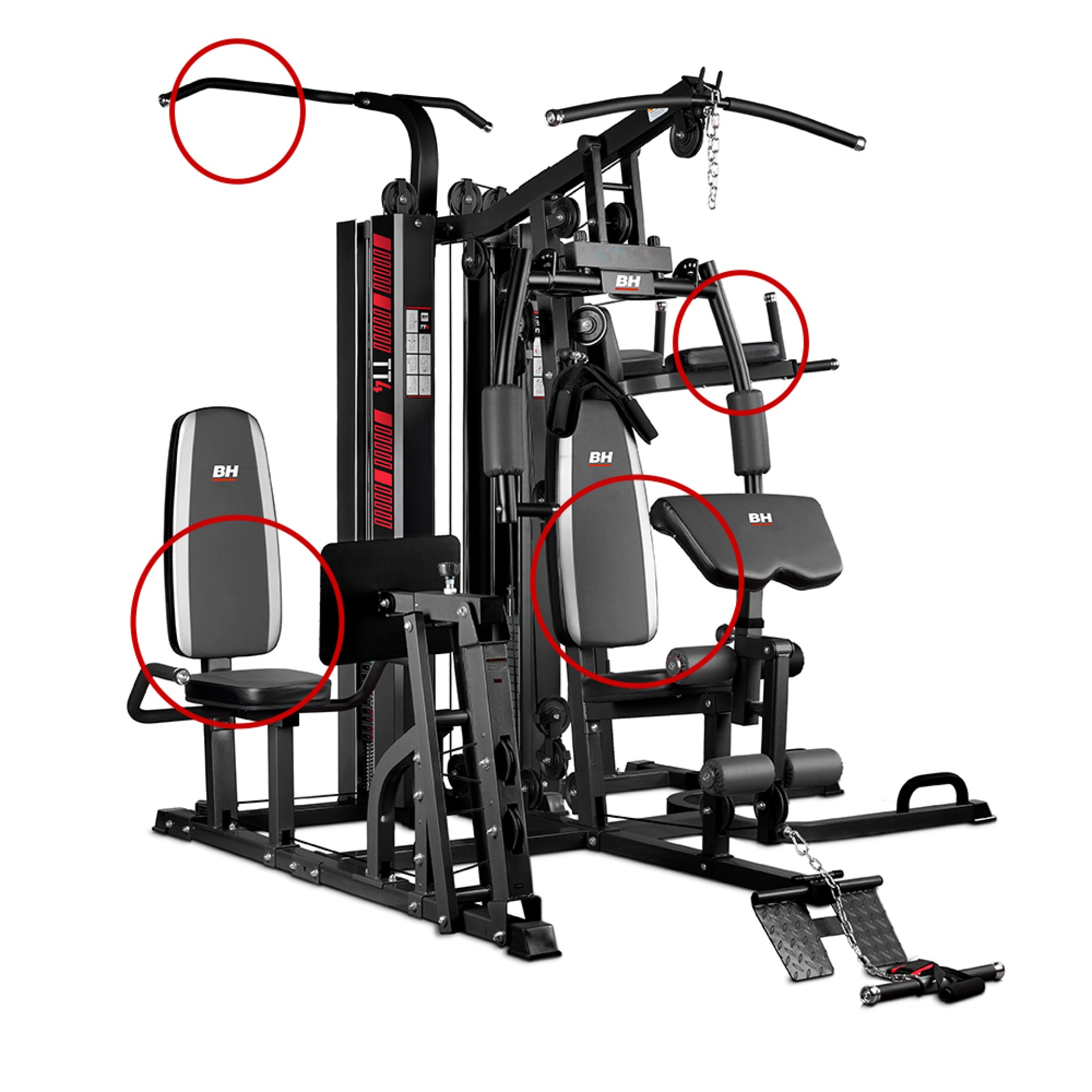 MÁQUINA MULTIFUNCIÓN BH FITNESS TT4