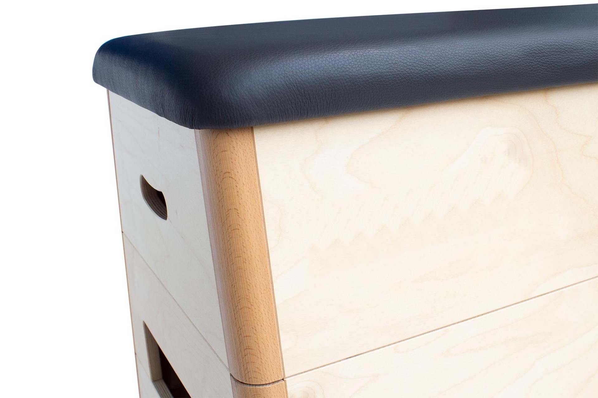 PLINTON PIRAMIDAL DE MADERA