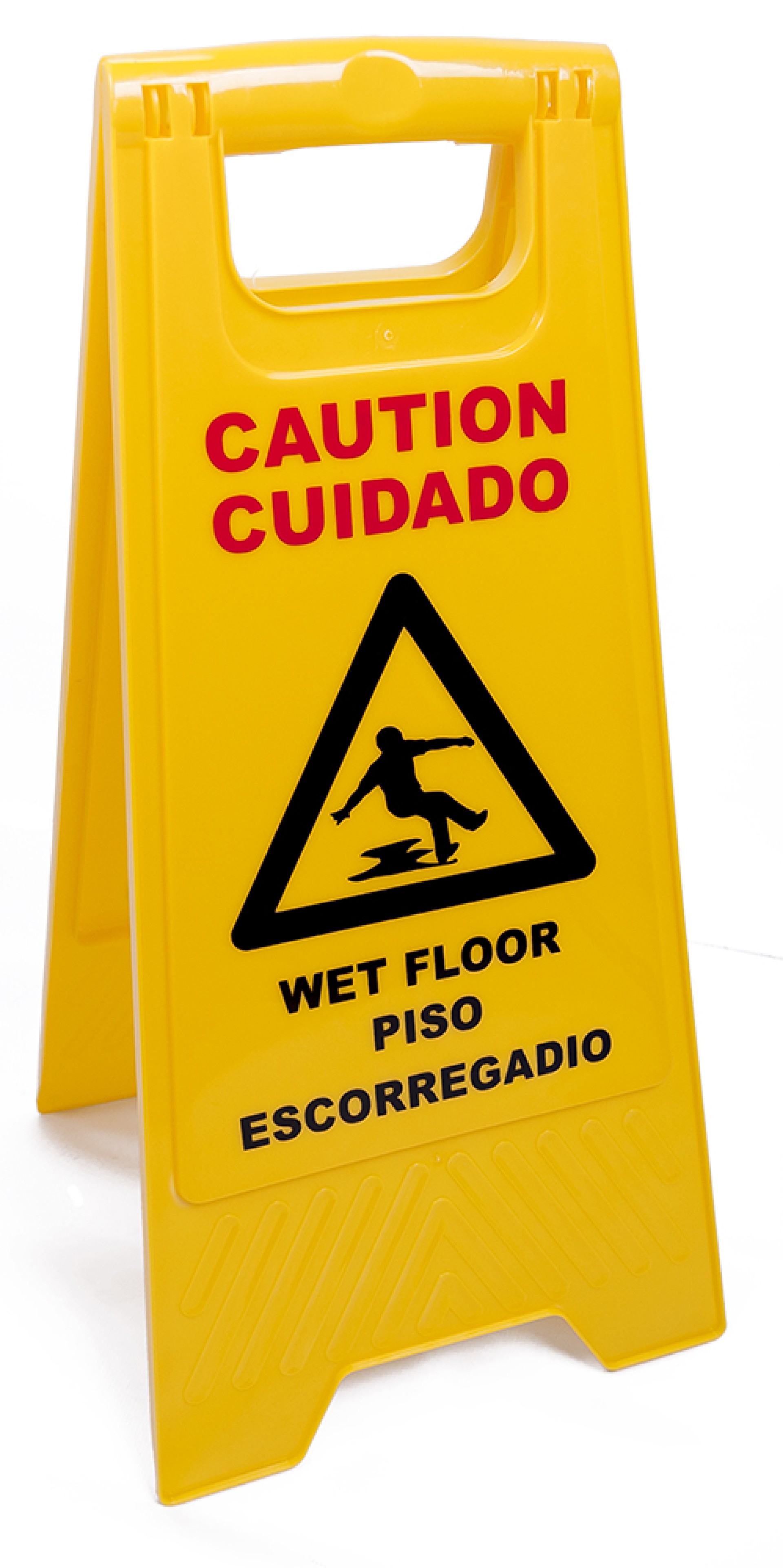 CABALLETE DE LETRERO - SUELO RESBALADIZO