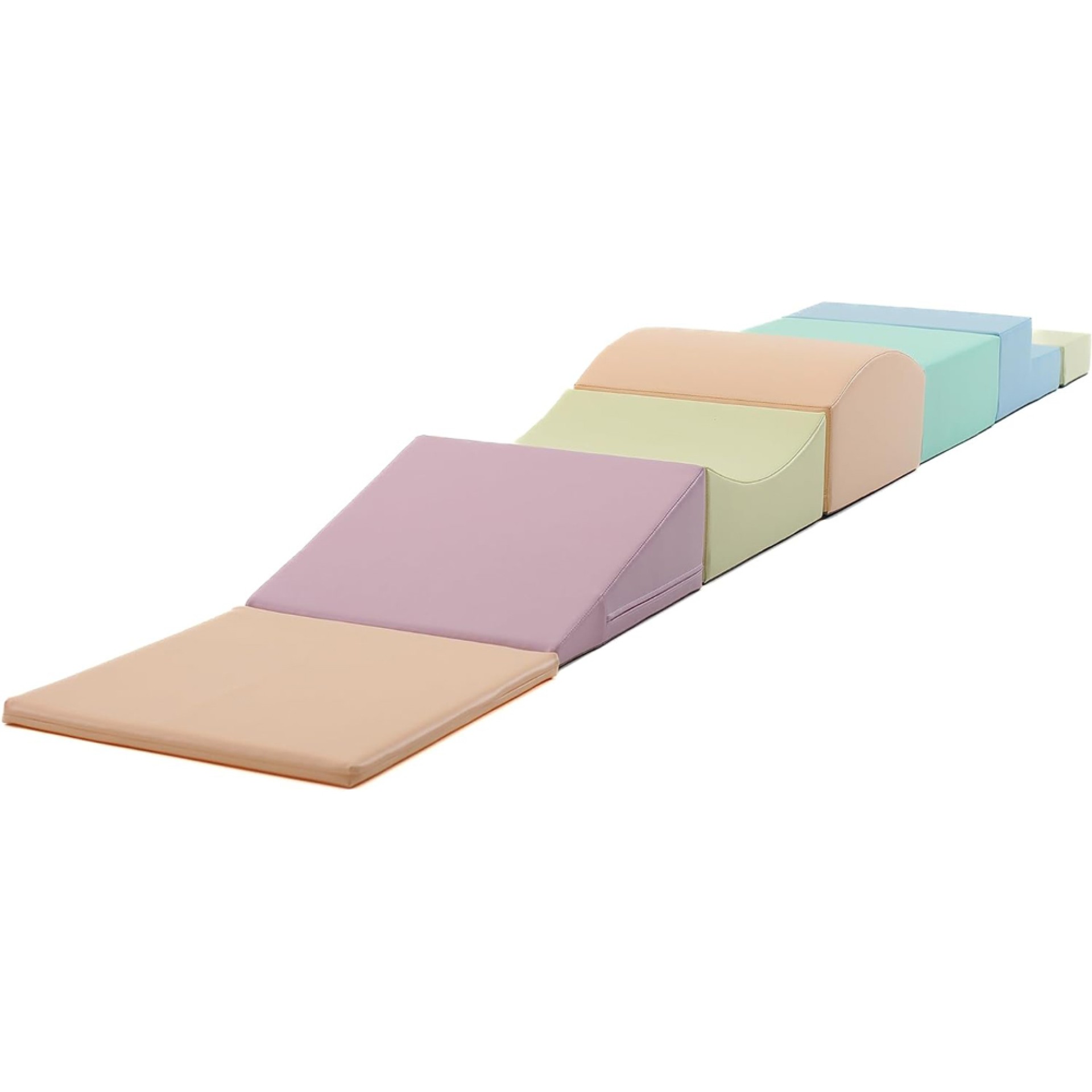 SET OF 7 LITTLE CRAWLER FOAM MODULES