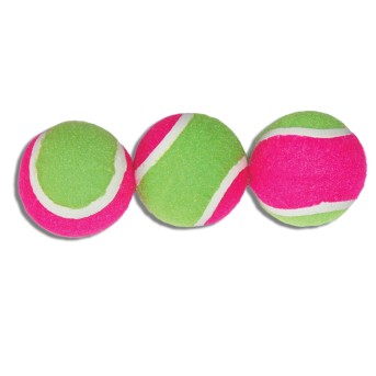 CONJUNTO DE 3 BOLAS DE TNIS PARA ALVO DE VELCRO