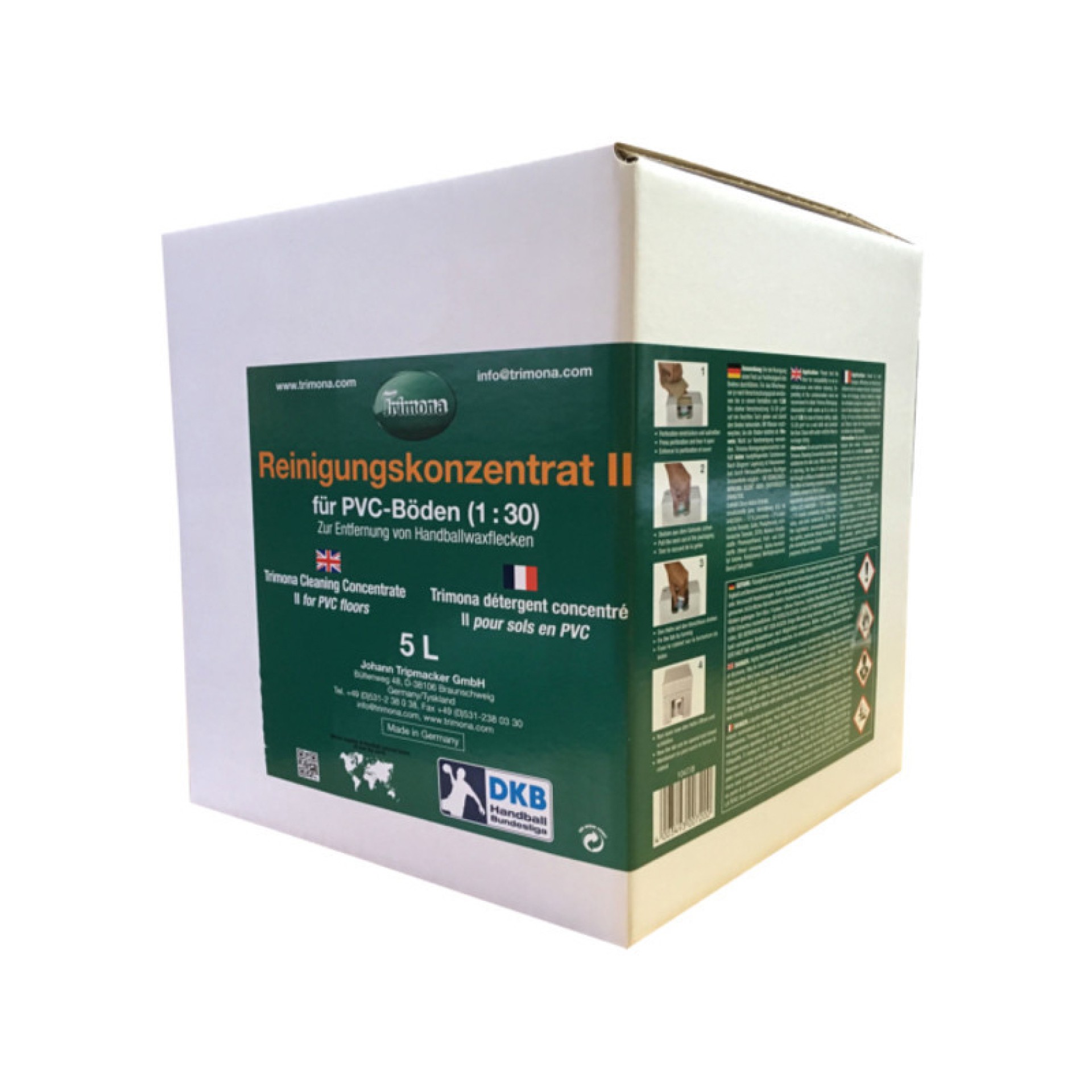 TRIMONA PLASTICLEAN PARA LA LIMPIEZA DE SUELOS DE PLÁSTCO 5L