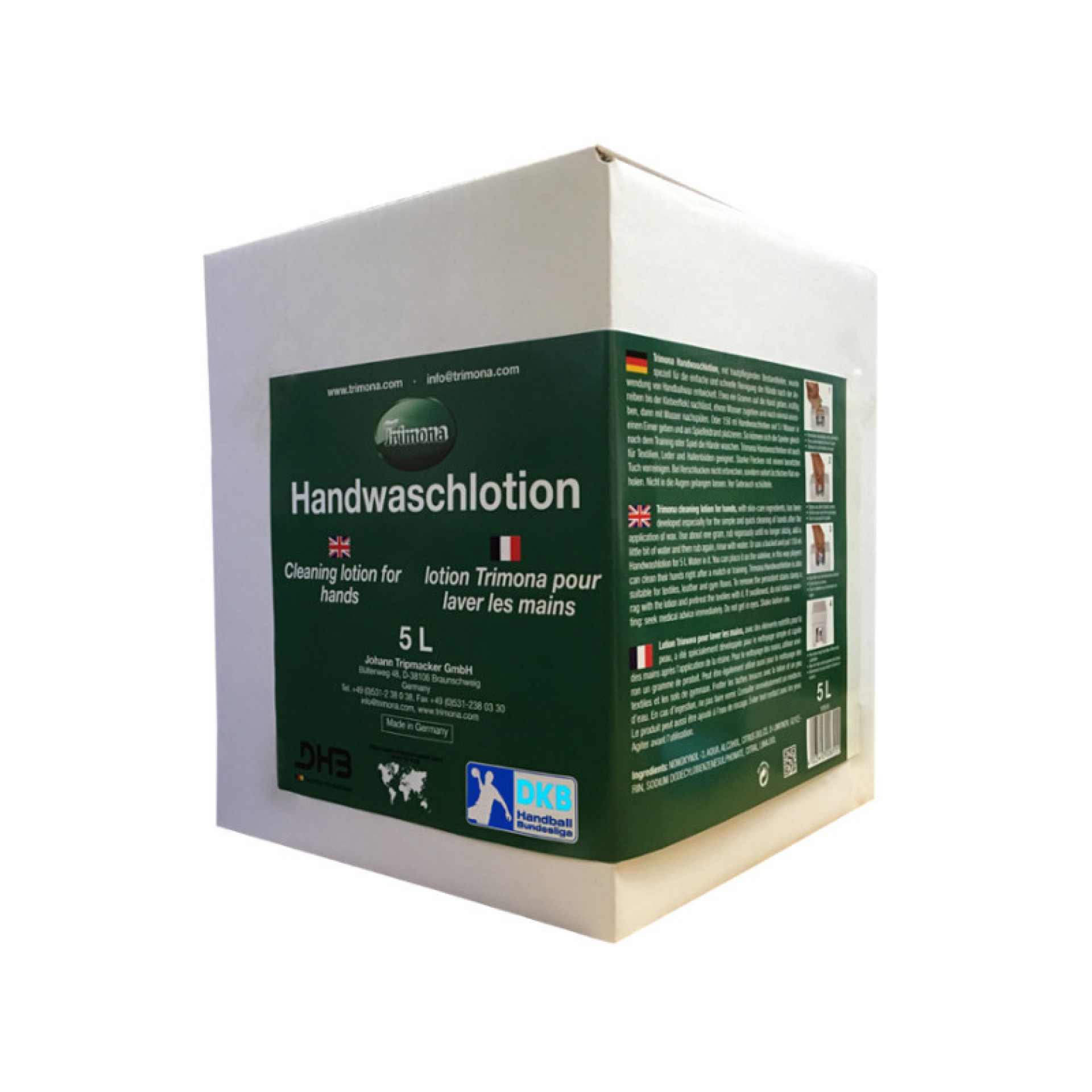 TRIMONA HAND LOTION PARA LAVADO DE LAS MANOS 5L