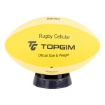 BOLA RUGBY TOPGIM BORRACHA CELULAR