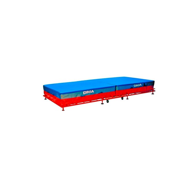 COLCHONETA DE SALTO DE ALTURA DIMA FOLDAWAY WHEELED