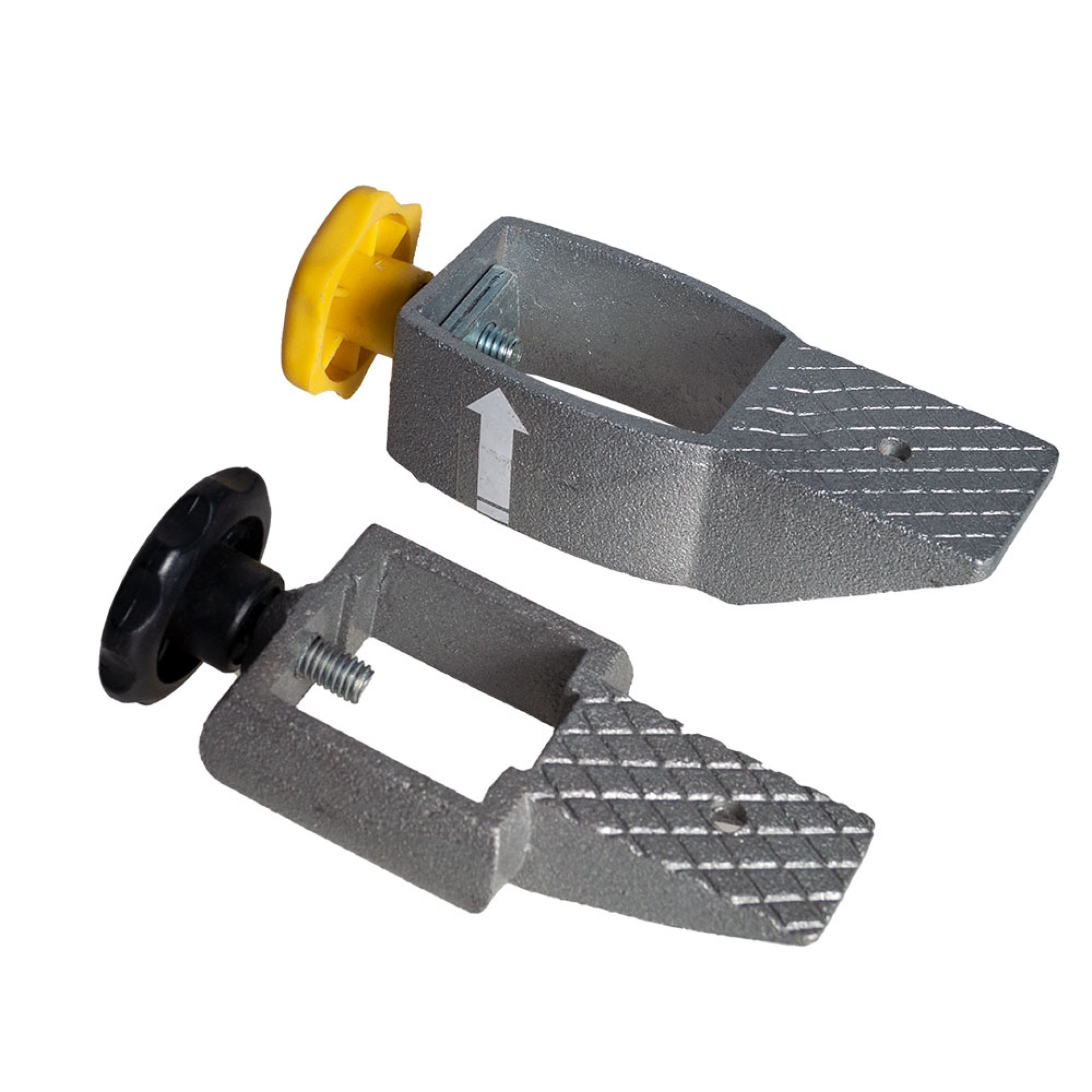 PAIR OF HIGH JUMP BAR SUPPORT PARTS