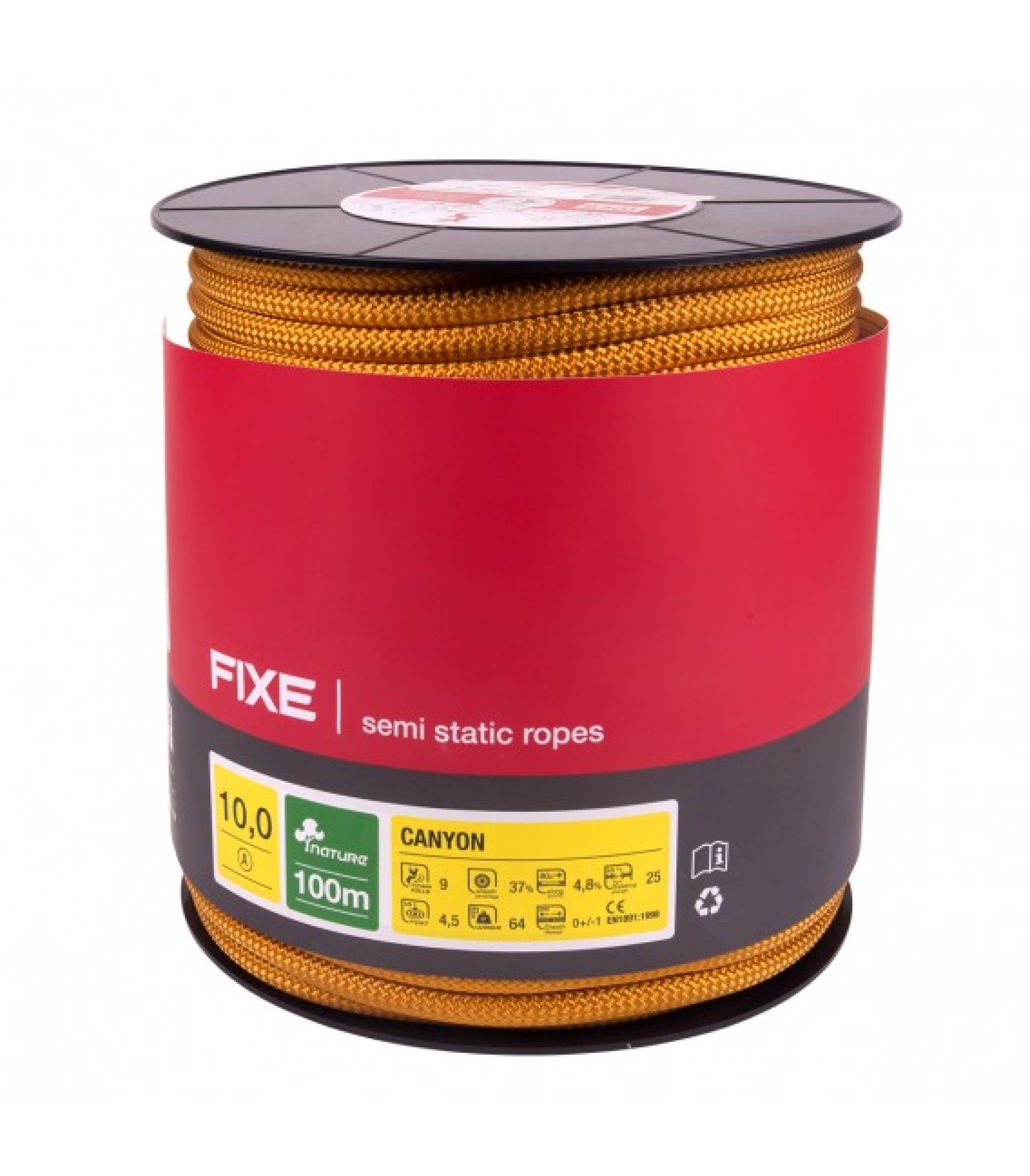 CUERDA ESCALADA SEMIESTÁTICA FIXE CANYON 10.0 - 100m