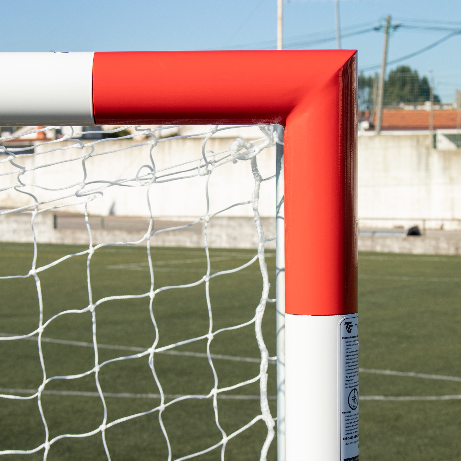 PORTERÍA BALONMANO/FÚTBOL SALA ALUMINIO REDONDO