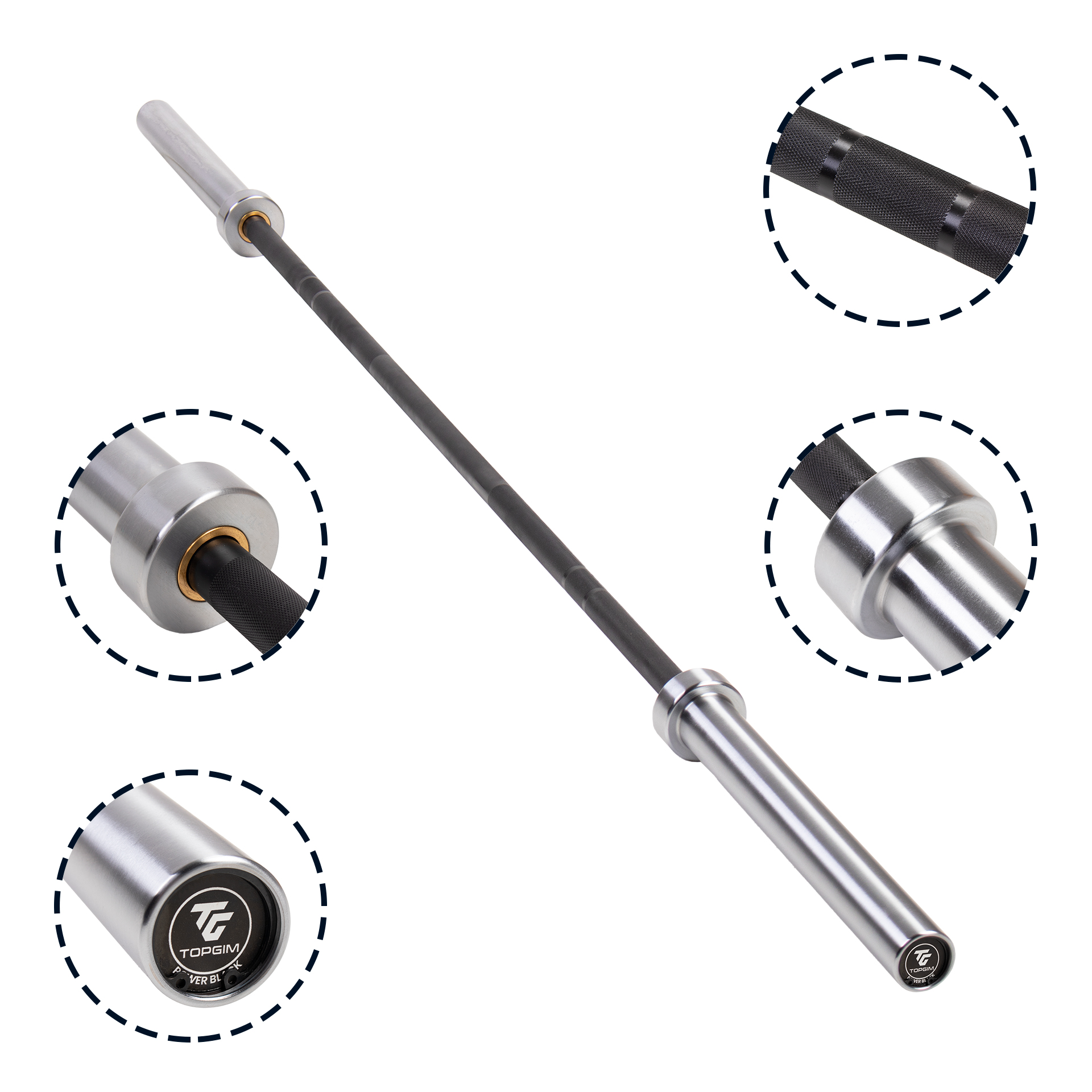 BARRA OLÍMPICA POWER BLACK