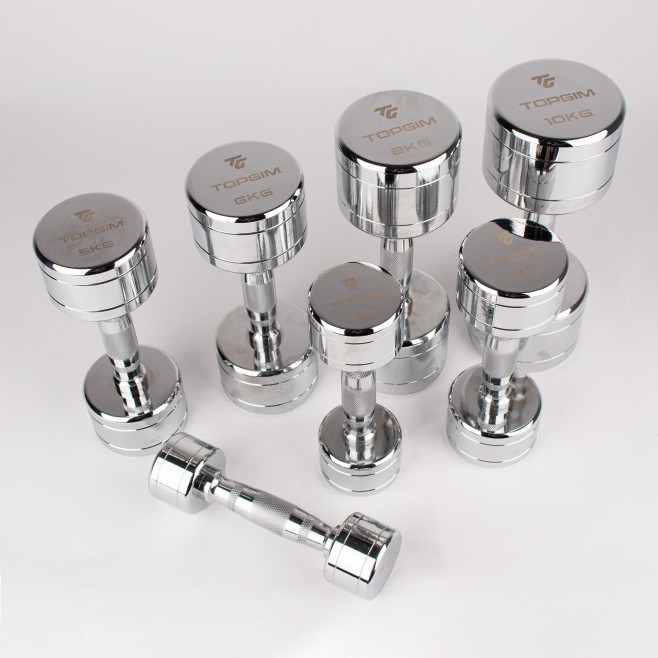 CHROMED DUMBBELL (UNIT)