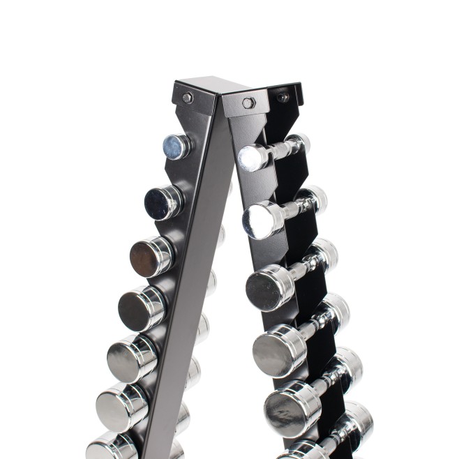 SUPORTE PIRAMIDAL PARA HALTERES