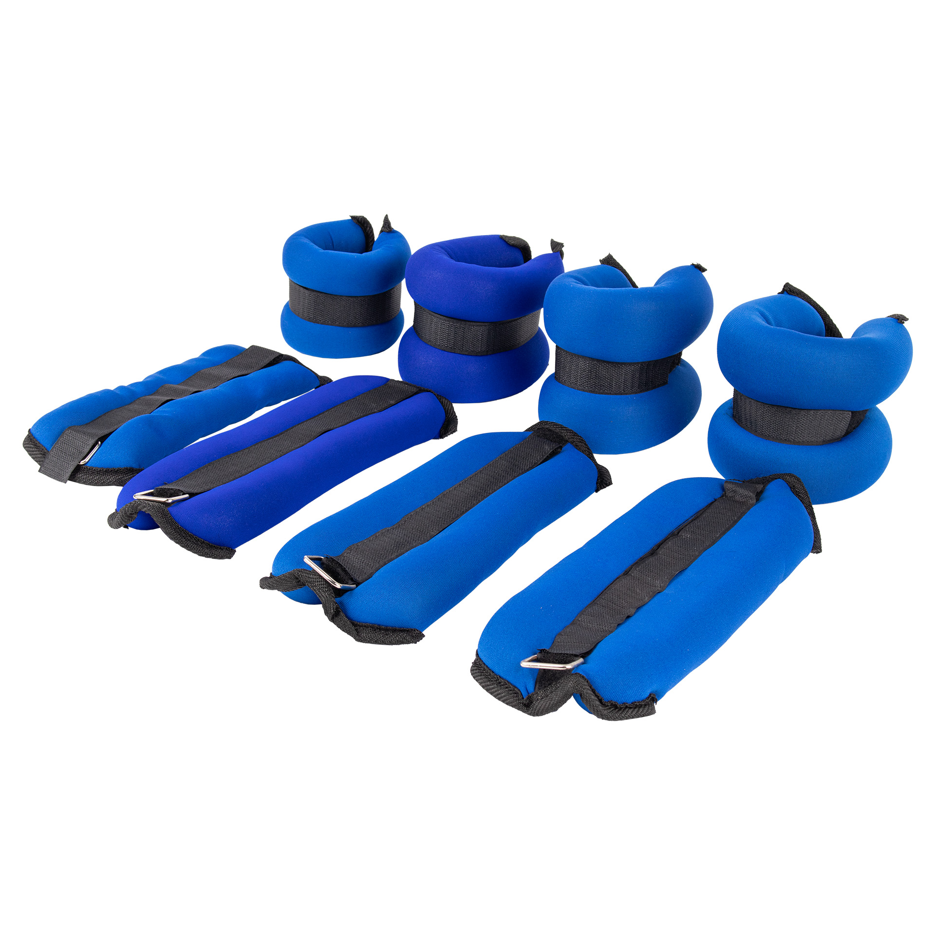 PAR DE TOBILLERAS/MUÑEQUERAS FITNESS MACIAS