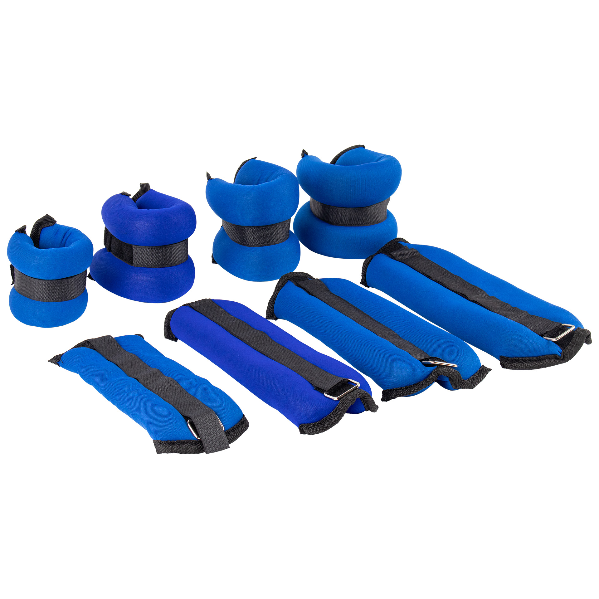 PAR DE TOBILLERAS/MUÑEQUERAS FITNESS MACIAS