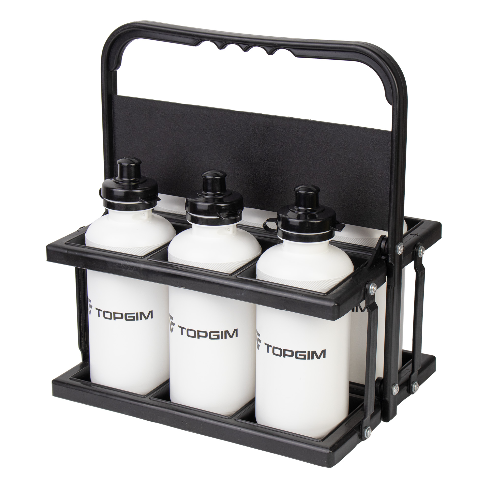 CESTA 6 BOTELLAS DE AGUA XSPORTS PLEGABLE PVC (sin botellas)