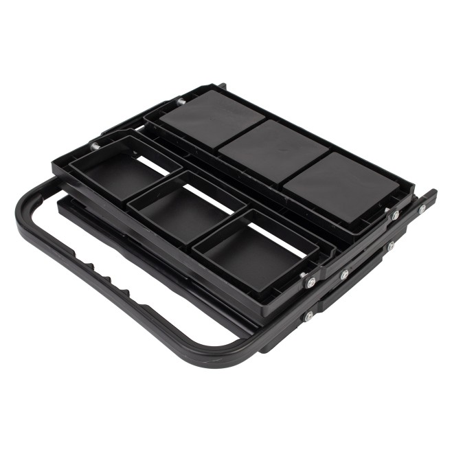 TOPGIM FOLDING PVC BASKET FOR 6 BOTTLES OF WATER
