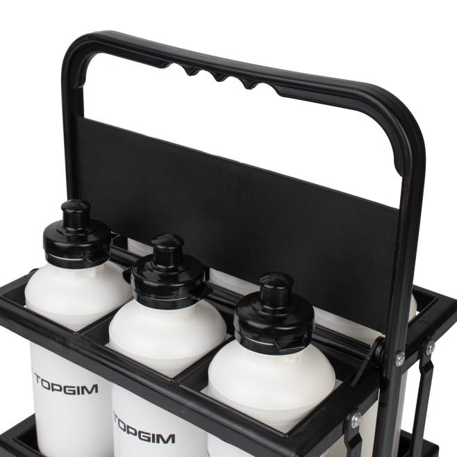 TOPGIM FOLDING PVC BASKET FOR 6 BOTTLES OF WATER